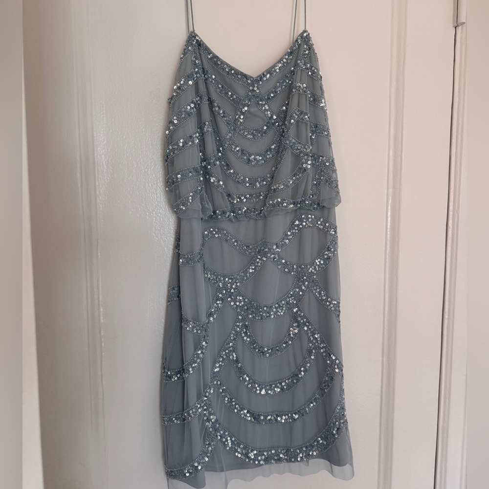Aidan Mattox Sequin Dress